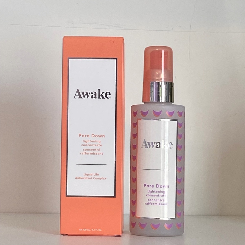 Awake Pore Down Serum - Orange and Pink